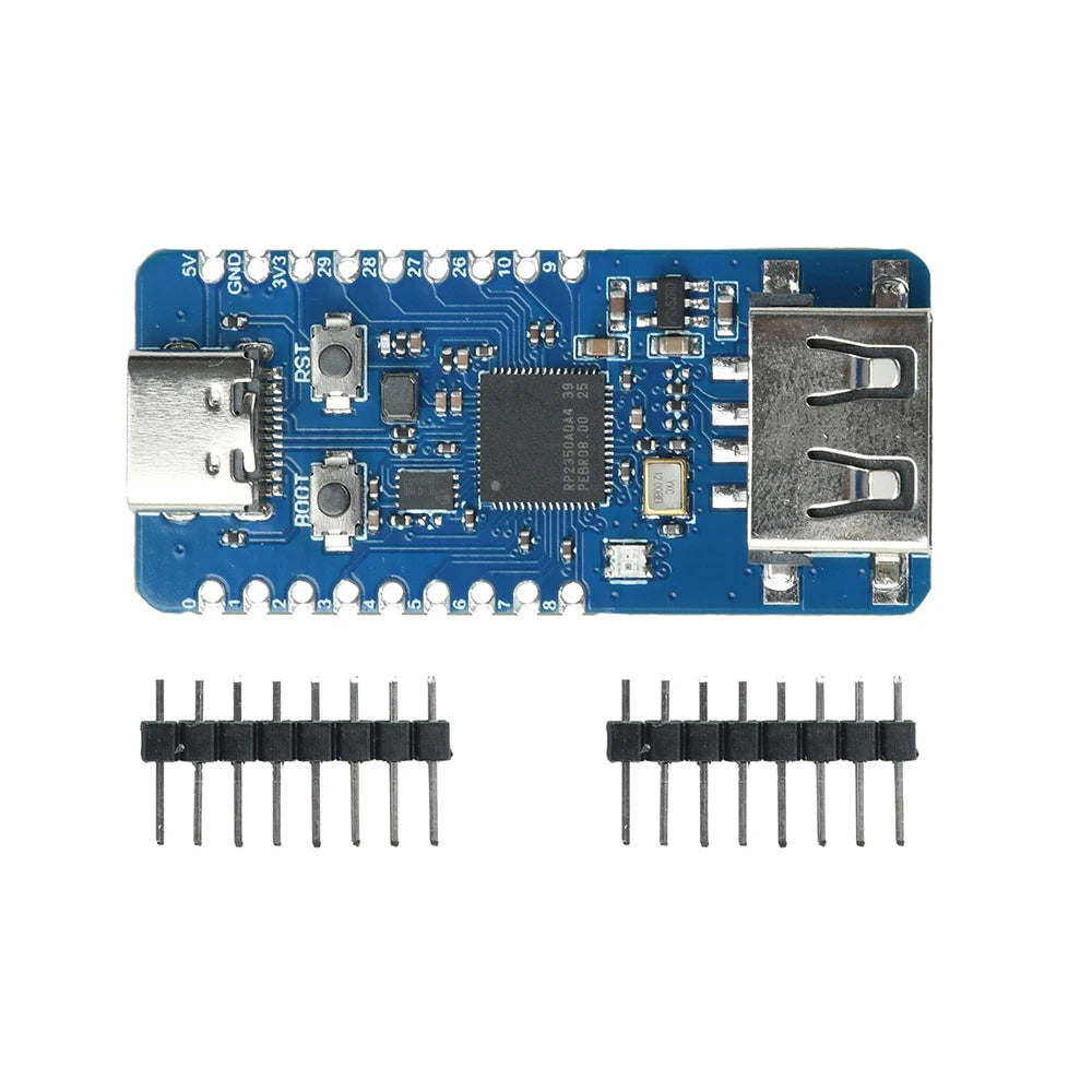 RP2350-USB-A Expansion Development Board Microcontroller Processor for Raspberry Pi Pico 2 Development Board with Type-C Port