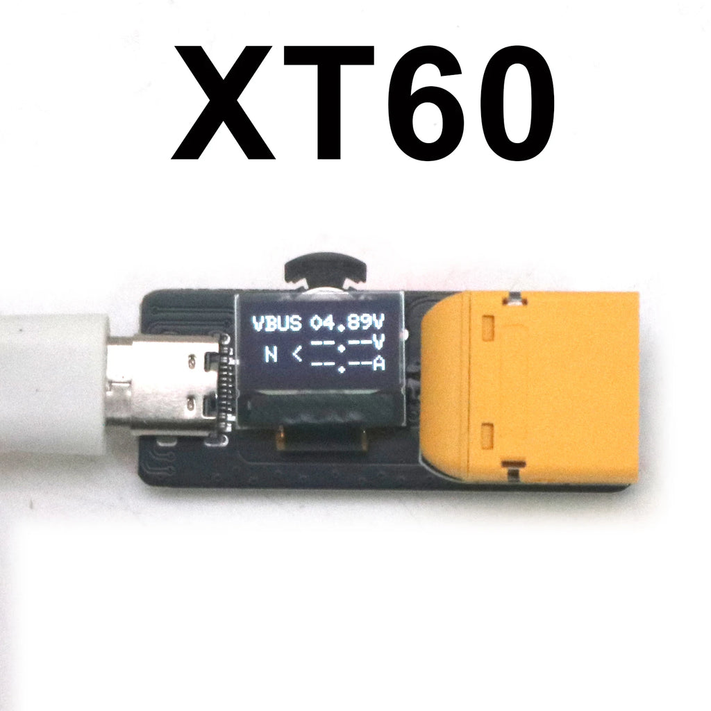 140W PD3.1 Deceiver Fast Charging LCD Display 28V 20V 15V 12V 9V 5V Adjustable Voltage Trigger PD Decoy to DC XT30 XT60 USB 2PIN