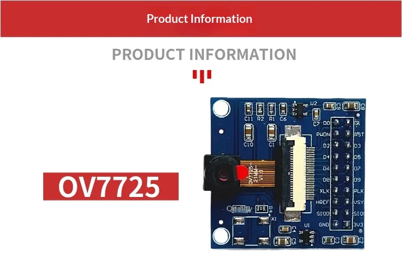 OV2640 OV7670 OV7725 Camera Module Adapter Board for Arduino STM32