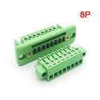 1Set 15EDGWC Pitch 3.81mm 2P/3P/4P/5P/6P/8P/9P Pluggable Terminal Block Connector JM15EDGKM 3.81mm Pitch