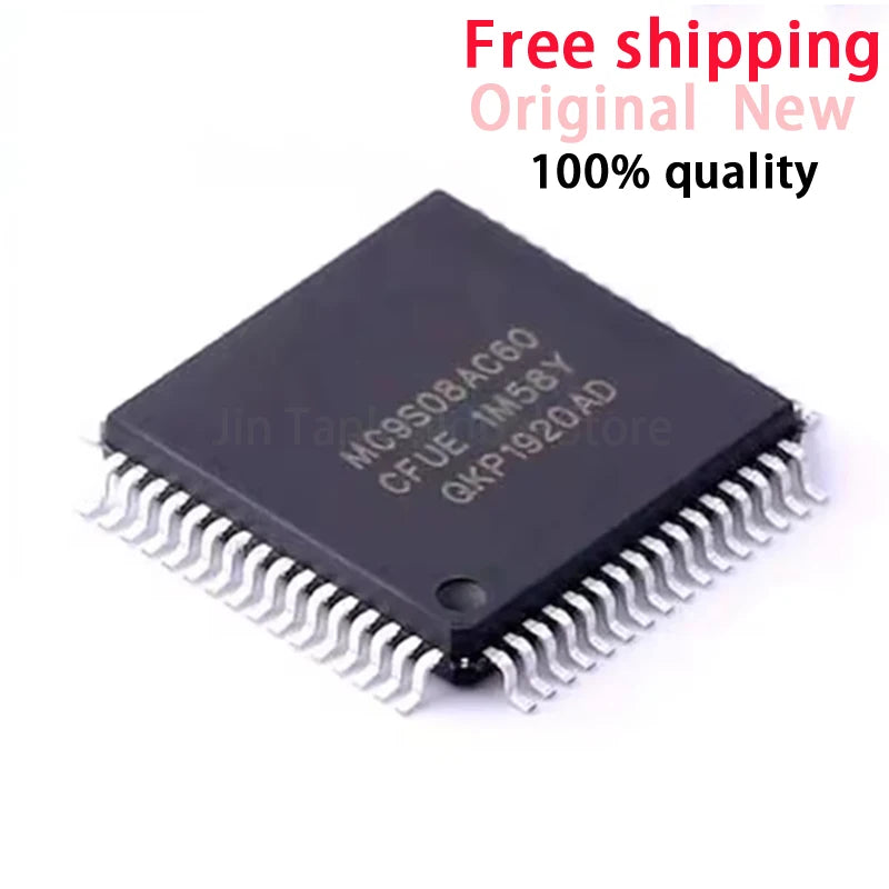 (1piece)100% New MC9S08AC60 MC9S08AC60CFUE MC9S08AC60 CFUE QFP-64