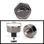 Air Mini Micro Pressure Gauge Manometre Manometer | Thread 1/8BSP(G1/8) 1/8NPT M10 M8 | 30PSI 300PSI 5000PSI 6000PSI 350BAR