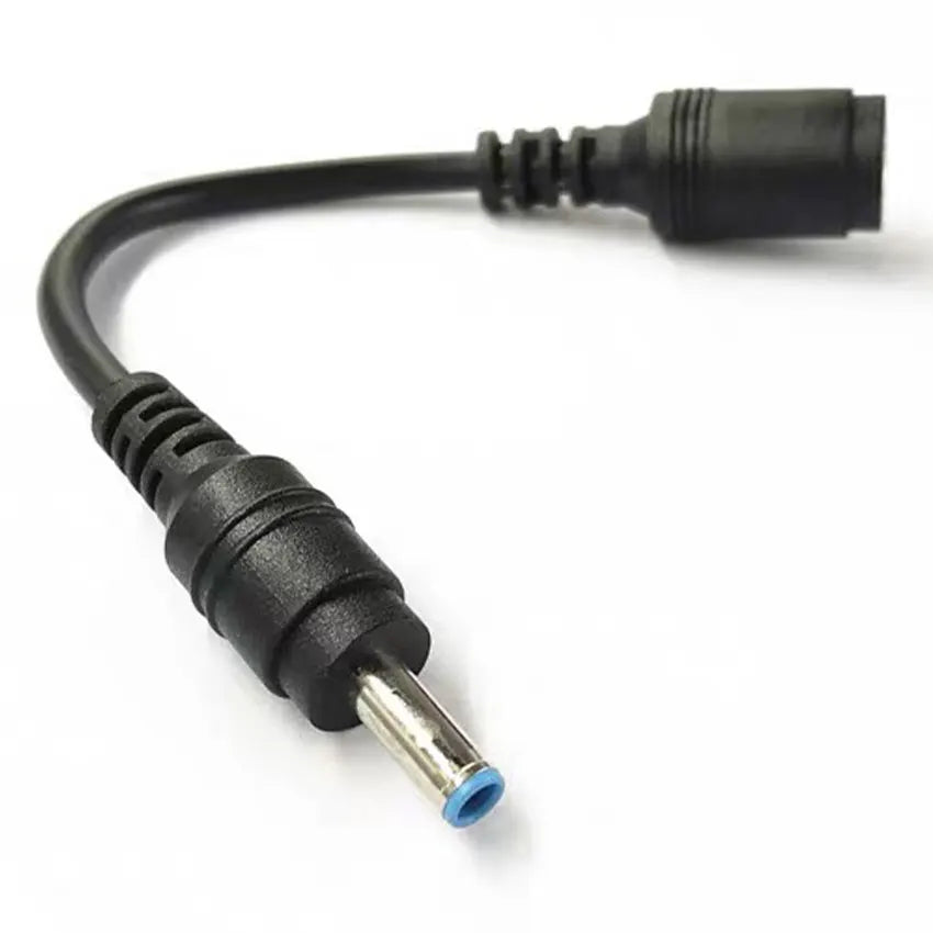 Female 7.4mm X 5.0mm to 4.5mm X 3.0mm Male Charger Adapter Power Connector Converter Cable DC Jack for Dell Hp