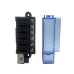 4/6/8 Ways Circuit Fuse Block #5045 ST Blade Fuse Box with Cover for Car Boat Marine