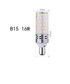 E27 B15 B22 E17 12W 16W 25W 40W LED Corn Light Bulb SMD2835 LED Bulb 110V-220V LEDs Candle Light Spotlight