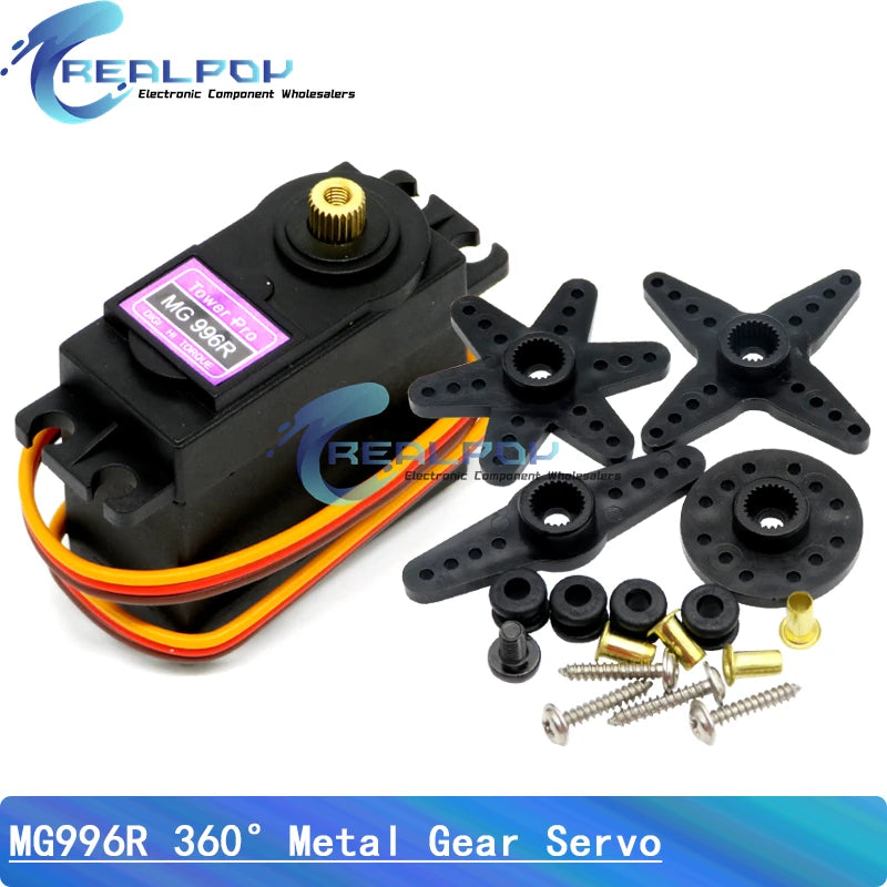 MG945 MG946R MG995 MG996R Metal Gear Servmotor High Speed Analog Servo Motor for Model Airplane RC Car Boat Arduino Robot