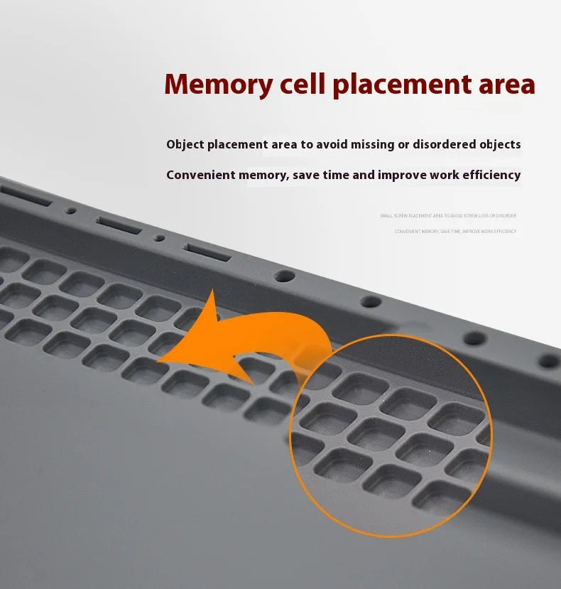 JCD Silicone Soldering Mat ESD Antistatic Heat Insulation Motherboard Electronics Phone Repair Maintenance Working Platform Pad