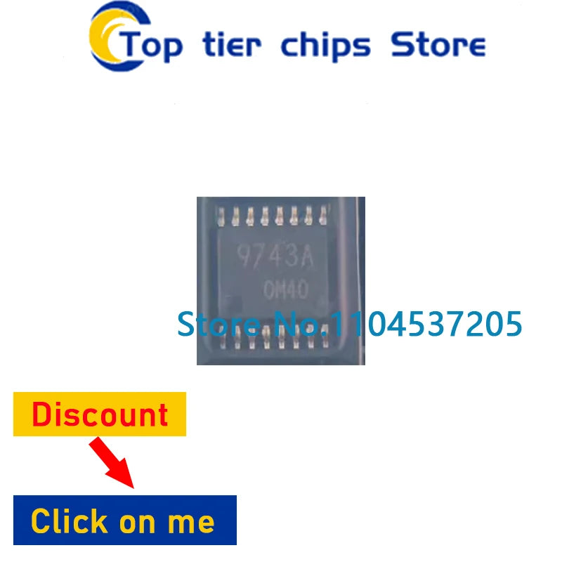 10pcs/lot BA9743A 9743A INL859RN INL859 MAX3232EUE MAX3232 TSSOP-16
