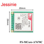 A7670C 4G CAT.1 Core Development Board Module Full Netcom With 2G LTE+GSM STM32 Soutines FS-MCore-A7670C FS-HCore-A7670C