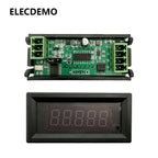 Digital Frequency Counter Tachometer Module, High Precision RPM Speed Meter, Encoder Sensor Input, RS485 Modbus