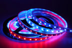 WS2811 WS2812B WS2813 WS2815 5050RGB LED Strip Lights Individually Addressable 30/60/144Pixels/Leds/m Black /White PCB DC5V/12V