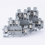 10Pcs UKK/UKKB 5 Double-Level Terminal Block 2 Layer 4 Mm² Plug Wire Electrical Screw Connector DIN Rail Termin UKK5 UKKB5