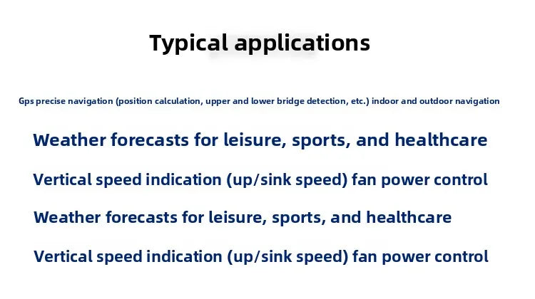 Easy-Integration BMP180 BME280 AHT20 Sensor High Precision Barometric Pressure Altimeter