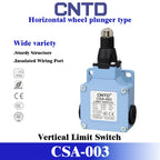 CNTD CSA-001 CSA-003 Series Industrial Vertical Limit Switch IP66 Waterproof Zinc Alloy Double Circuit 12 Actuator Types
