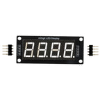 TM1637 LED Display Module For Arduino 7 Segment 4 Bits 0.56 Inch Clock RED Anode Digital Tube Four Serial Driver Board Pack