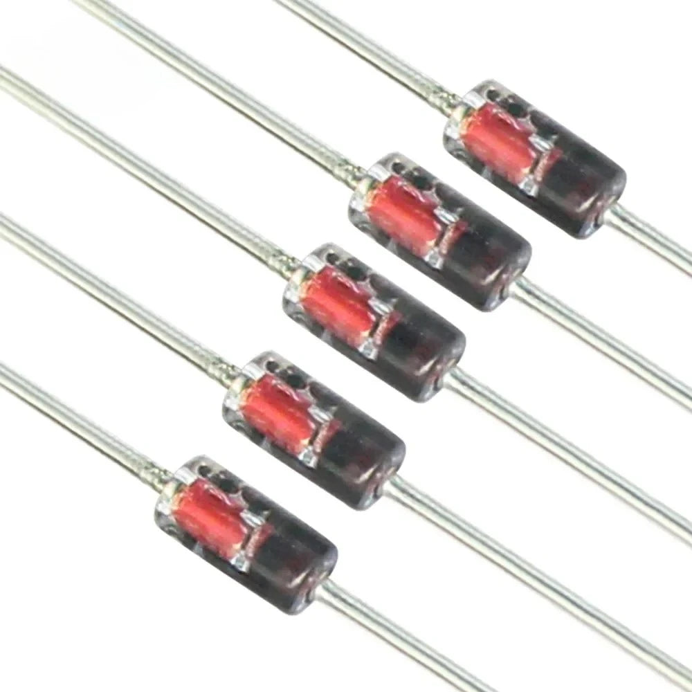 1N4148 Diode Assortment 50/150PCS DO-35 200mA 100V High-speed Switch Rectifier for TV Power Monitor Repair