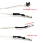 1M/2M HT-NTC100K Thermistor Temperature Sensor For High Temperature Filament 350 Degrees Hotend Kit B3950 For 3D Printer Parts