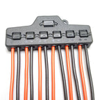 3/6 Ports Push-in Fast Quick Wire Connector Distribution Wiring Cable Splitter for LED Lighting Terminal Block