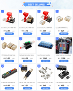 Automotive Boat Marine 4 Way Blade Fuse Box 12~32V 4 Circuit Fuse Block with Cover