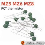 10PCS,PTC Positive Temperature Thermistor Resistor MZ8 MZ6 MZ5 1K 1.2K 1.5K 2K-3K 100-300R 300-500R 500-800R 30-60R 600R  Ohm