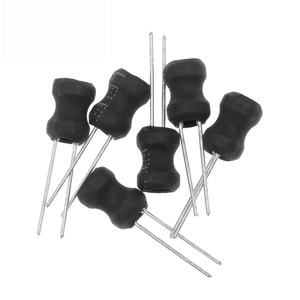 10PCS 0608 6*8mm I-shape Power Inductor Inductance Copper Coil  68Uh 100Uh 150UH 220/330/470UH 1MH 2.2MH 3.3MH 4.7MH 10MH Hot
