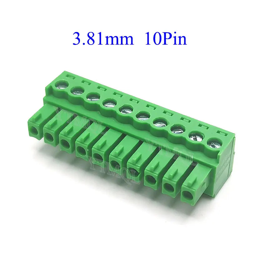 50pcs KF2EDGk 15EDGk 3.81 Pluggable Terminal Block Connector 3.81mm Pitch 2P/3P/4P/5P/6P/8P/9P/10P