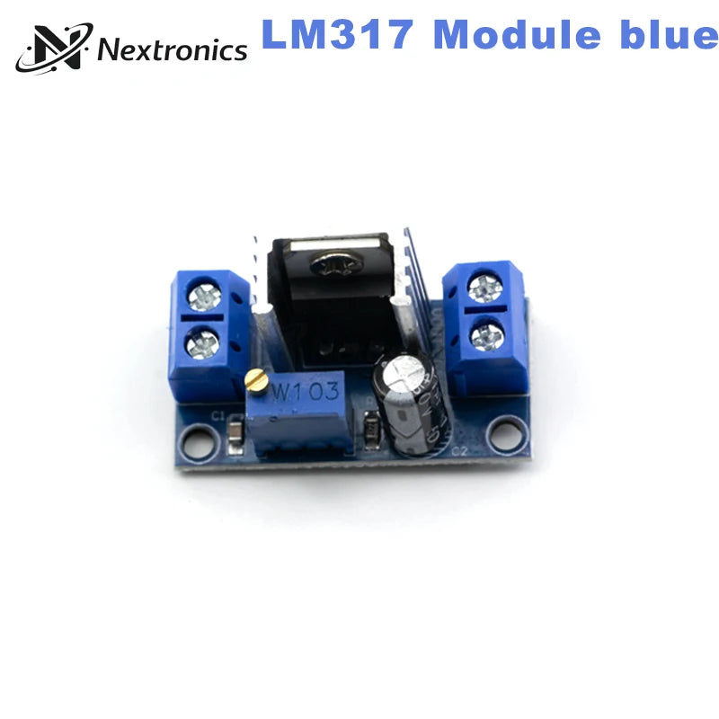 1PCS LM317 LM317T Adjustable Linear Voltage Regulator Step Down Power Supply Module with Rectifier Filter