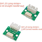 1PCS GH1.25 Adapter Plate 1.25 to 2.54MM Single Row, Welded GH1.25 Buckle Seat 4/6/8/10/12P