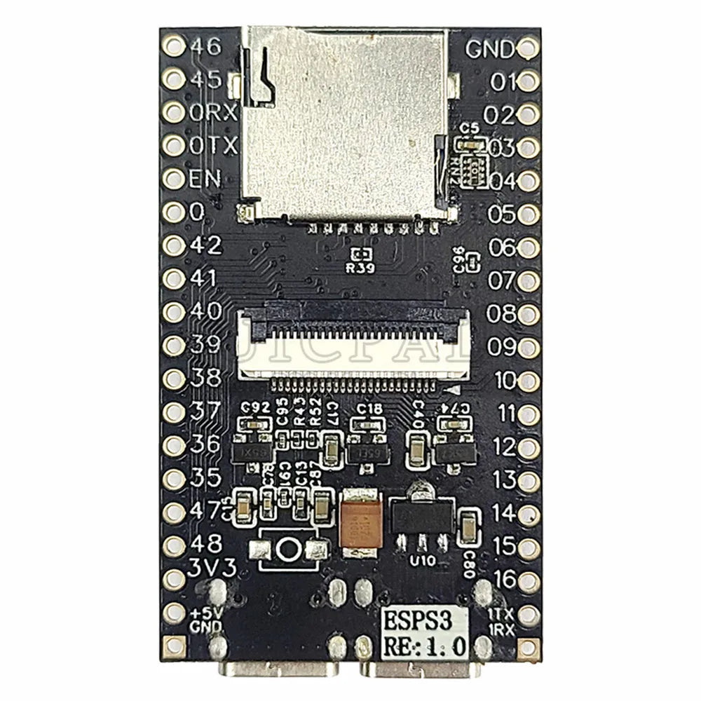ESP32-S3 Development Board 2.4G Wifi BT Module with MIC OV2640 Camera Module 8MB PSRAM 16MB FLASH NEW ESP32S3 N16R8 CAM