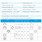 M8 IP67 Waterproof Circular Connector 3 4 5 6 8 Pin Front Rear Panel Mount Solder Industrial Socket Screw M8 M10 M11 M12