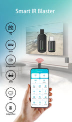 Smartphone Infrared Transmitter Type-C/Lightning/Micro Smart Control Adapter For TV Air Conditioner Infrared Remote Control