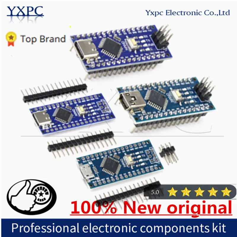 Nano 3.0 Type-C controller compatible with for Arduino nano CH340 USB driver with CABLE NANO V3.0 ATMEGA328P Type-C