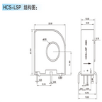 HCS-LSP Closed Loop Hall Current Sensor LSP-06A 10A 15A 20A 25A 30A 50A WHB20LSP5S2 TBC50DHT52