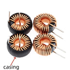 5pcs Ferrosilicon Aluminum Magnetic Ring Inductor 50125-33uh47uh100uh In-line Ring High Current Energy Storage Inductor Coil