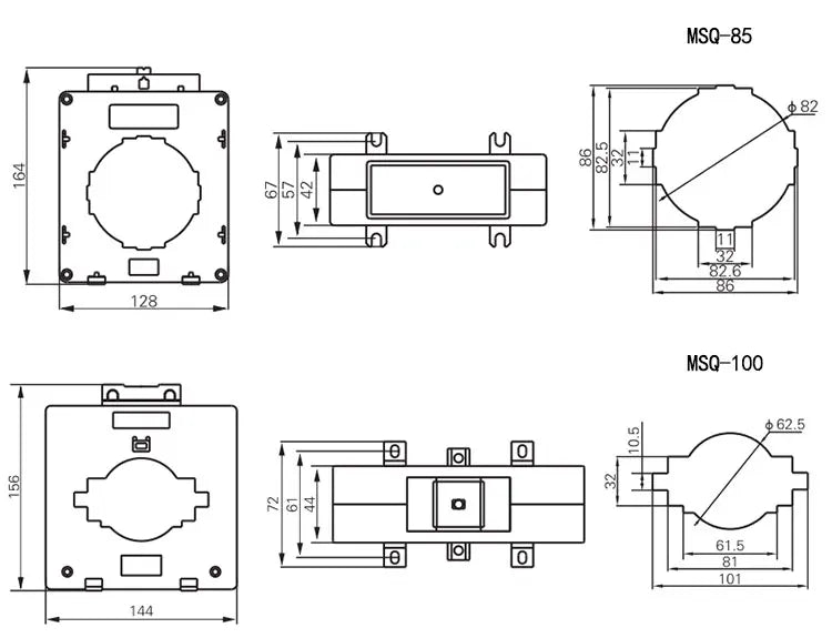 MSQ-30B Current Transformer  5/5A 10/5A 15/5A 20/5A 30/5A 150/5A MES-30B