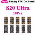 10Pcs Battery FPC Connector FPC for Samsung S24 S23 S22 S21 S20 S10 S10E Note 20 10 Plus S10 Lite On-Board Contactor Clip Plug