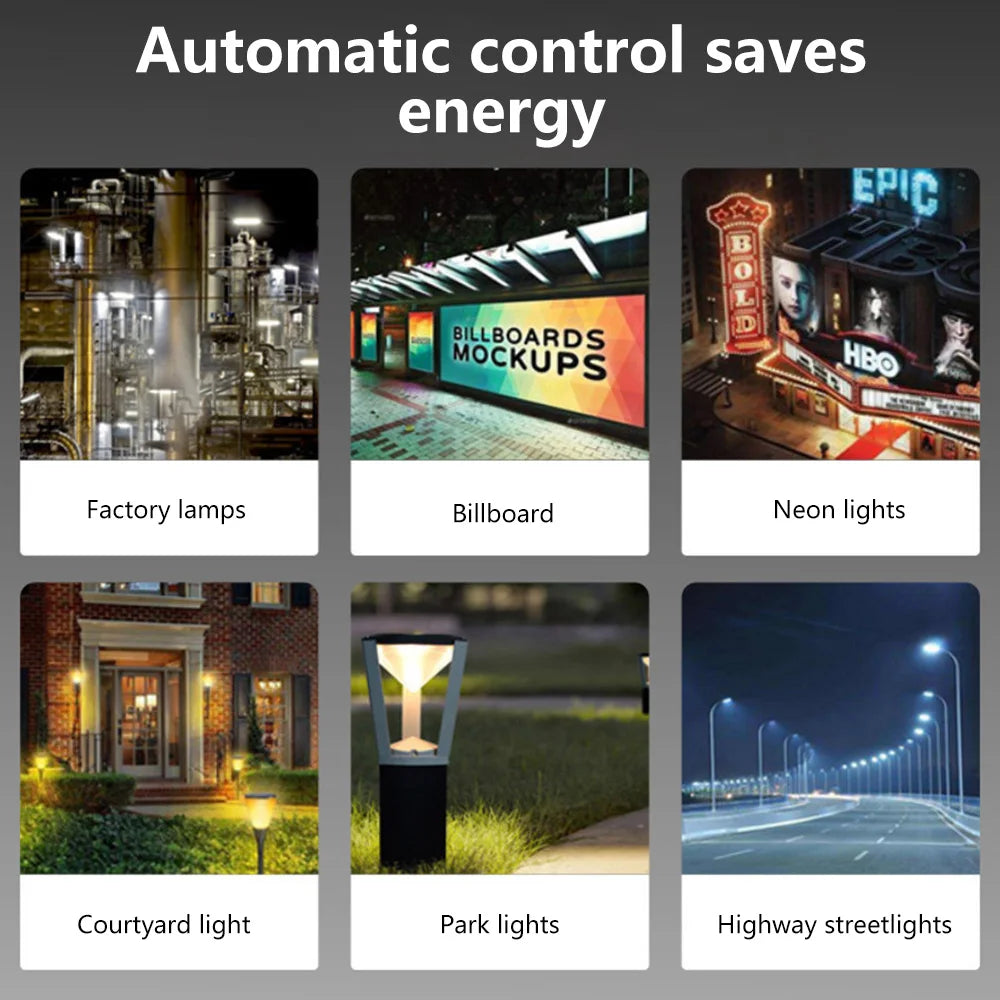 Outdoor Lights Auto On Off Photocell Sensor Switches Outdoor Photo Cell Sensor Dusk to Dawn Sensor for LED Barn Light 110V 220V