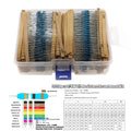 156 Specifications 3120PCS 1/4W Metal Film Resistor Sets 20 Pieces Each 1 Ohm-10M 1% 0.25W
