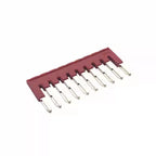 10Pcs PTTB2.5 PTTB-2.5 Push-in Double Level Din Rail Terminal Block 2 Layer 2.5mm² Plug Electrical Wire Connector