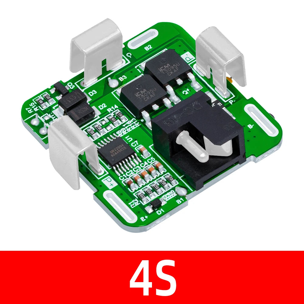 3s/4s/5S  Battery Charging Protection Board Li-Ion Lithium Battery Pack Protection Circuit Board BMS Module For Power Tools