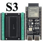 ESP32-S3 Development Boards with Expansion Adapter Kit 2.4G Wifi BT Module ESP32-S3-1 N8R2 N16R8 44Pin Type-C ESP32-S3