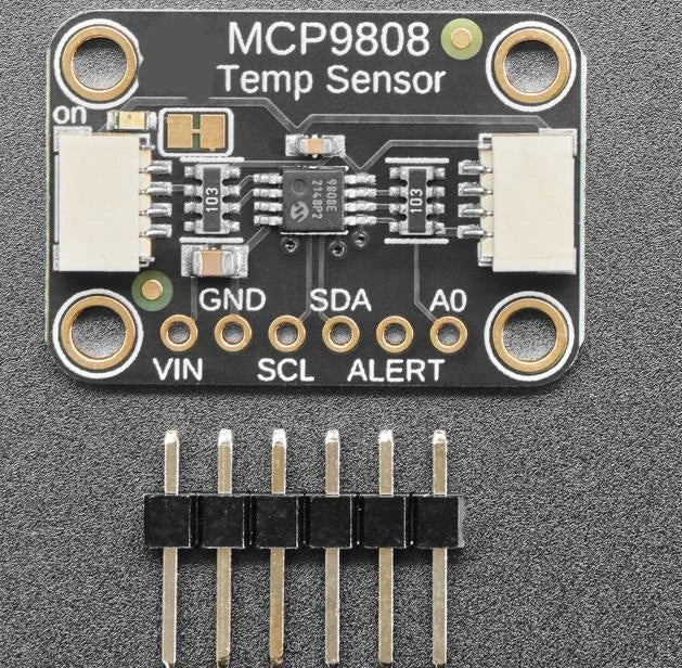 5027 1782 MCP9808 High Accuracy I2C Temperature Sensor Breakout - STEMMA QT / Qwiic