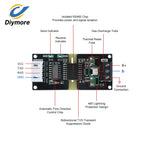 DC 3-5.5V Industrial-Grade Isolated TTL to RS485 Converter Module Automatic Data Flow Control for RS485 to TTL Signal Conversion