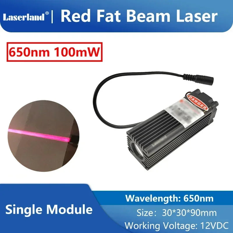 650nm 520nm Red Green Dot Fat Beam Laser Diode Module for Stage Escape Room Wine Base Bar KTV Use