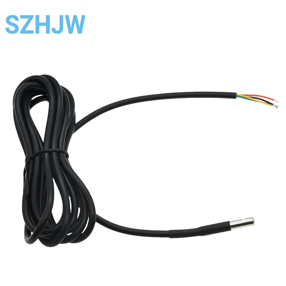 1-10PCS SHT20/SHT30/SHT40 Waterproof Stainless Steel I2C Temp & Humidity Sensor Digital I2C Probe, Ideal For Precise Measurement