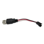 RC USB Charging Cable 3.7V Lithium Battery Charger Wire USB to JST Style SM Futaba Style Plug for RC Drone Quadcopter