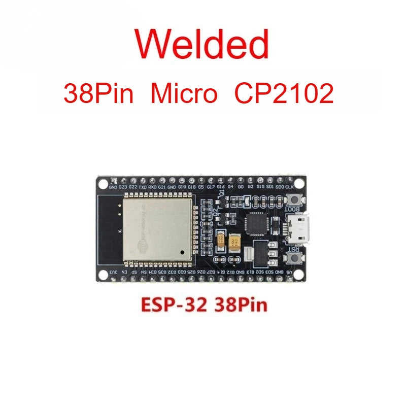10PCS ESP32 Development Board WiFi Bluetooth Dual Core ESP-32 ESP-32S CP2102 CH9102 CH340 Type-C Micro USB Module