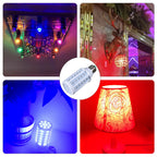5W 10W 15W E27 LED Bulb SMD5730 Corn Bulb Lamps Red Yellow Bule Pink Green Garden Lawn Landscape Decorative Light Bulbs 85-265V