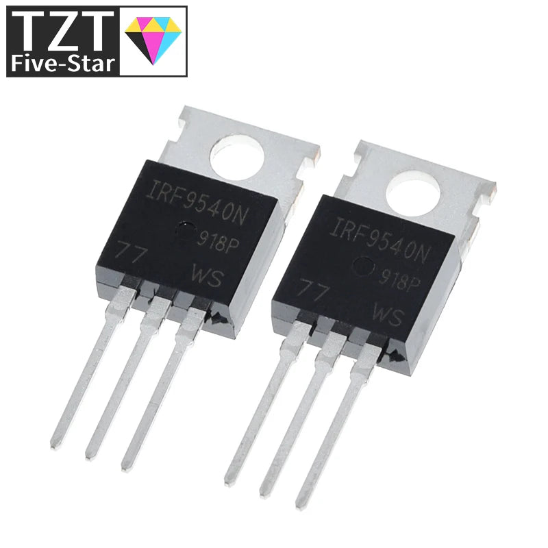 GREATZT 10/30PCS IRF9540N IRF9540 P-Channel Power MOSFET 23A 100 V TO-220