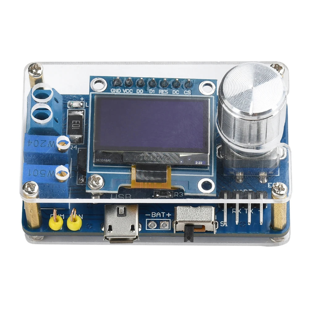 DIY Mini Digital Oscilloscope Kit STC8K8A Microcontroller Electronic Component  Soldering Practice Loose Kit